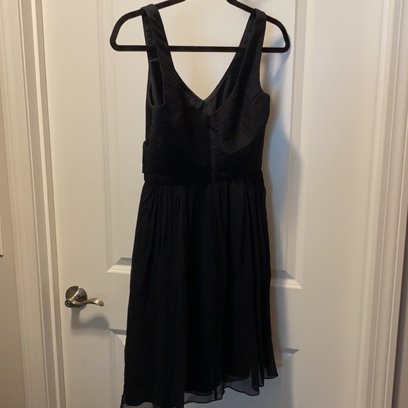JCrew Black sleeveless evening dress, size 0 - Picture 3 of 4